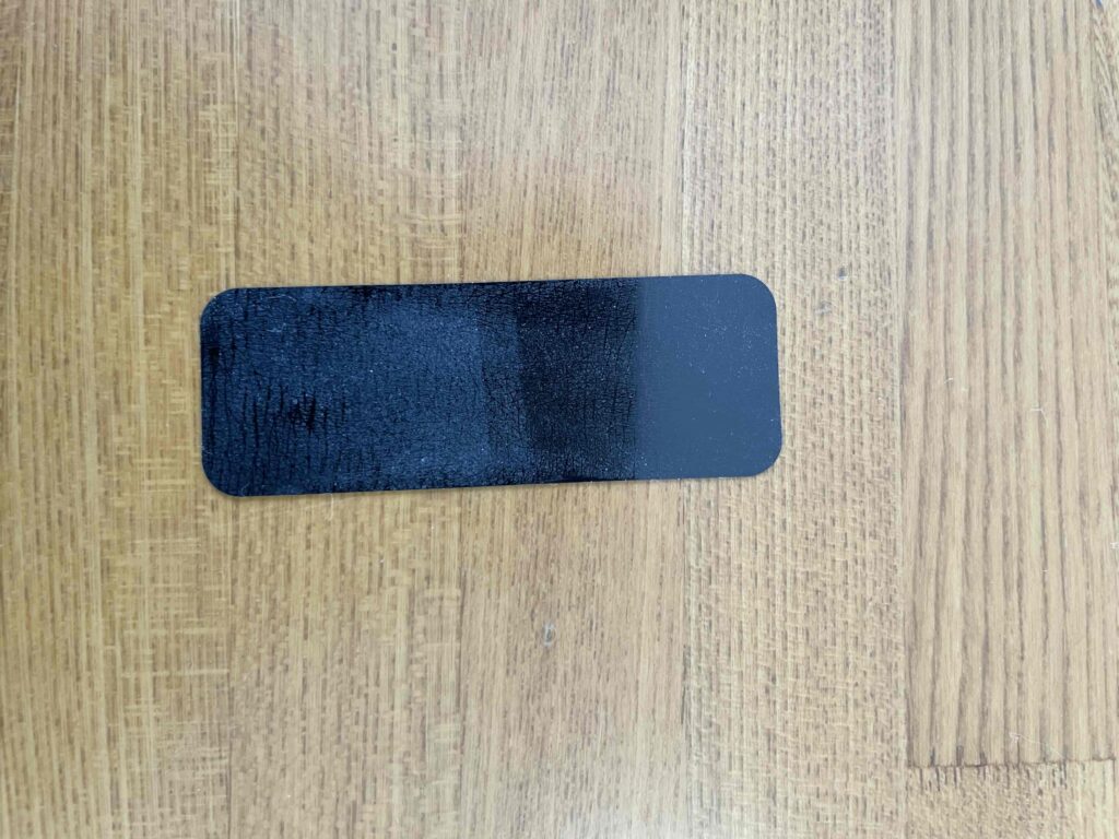 お手入れ前後の皮脂の違い
