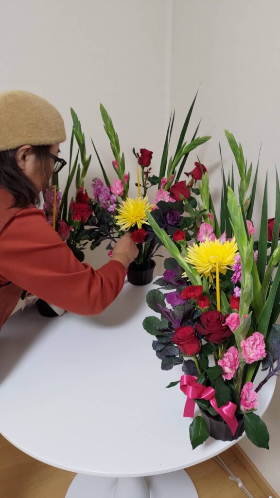 フラワーアレンジメント